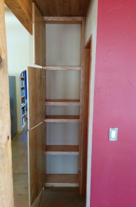 Installing the finished doors