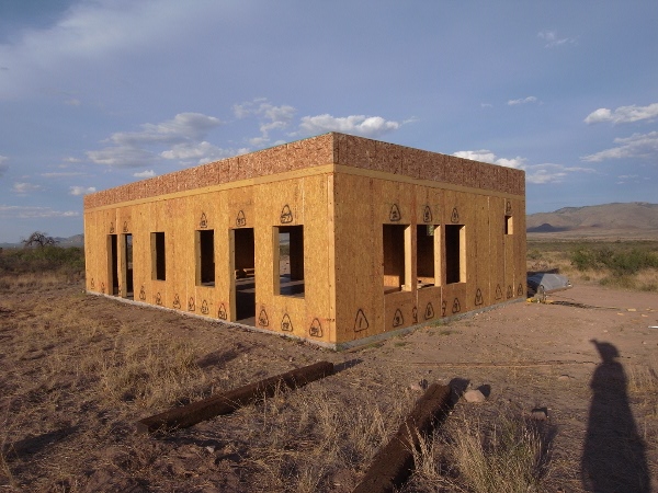 walls and a roof